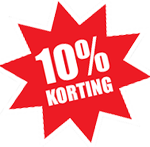 10% korting